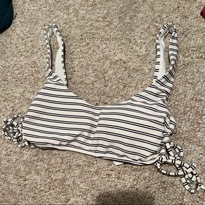 Cute striped Hollister bikini top!